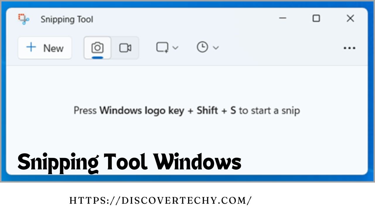 Snipping Tool Windows