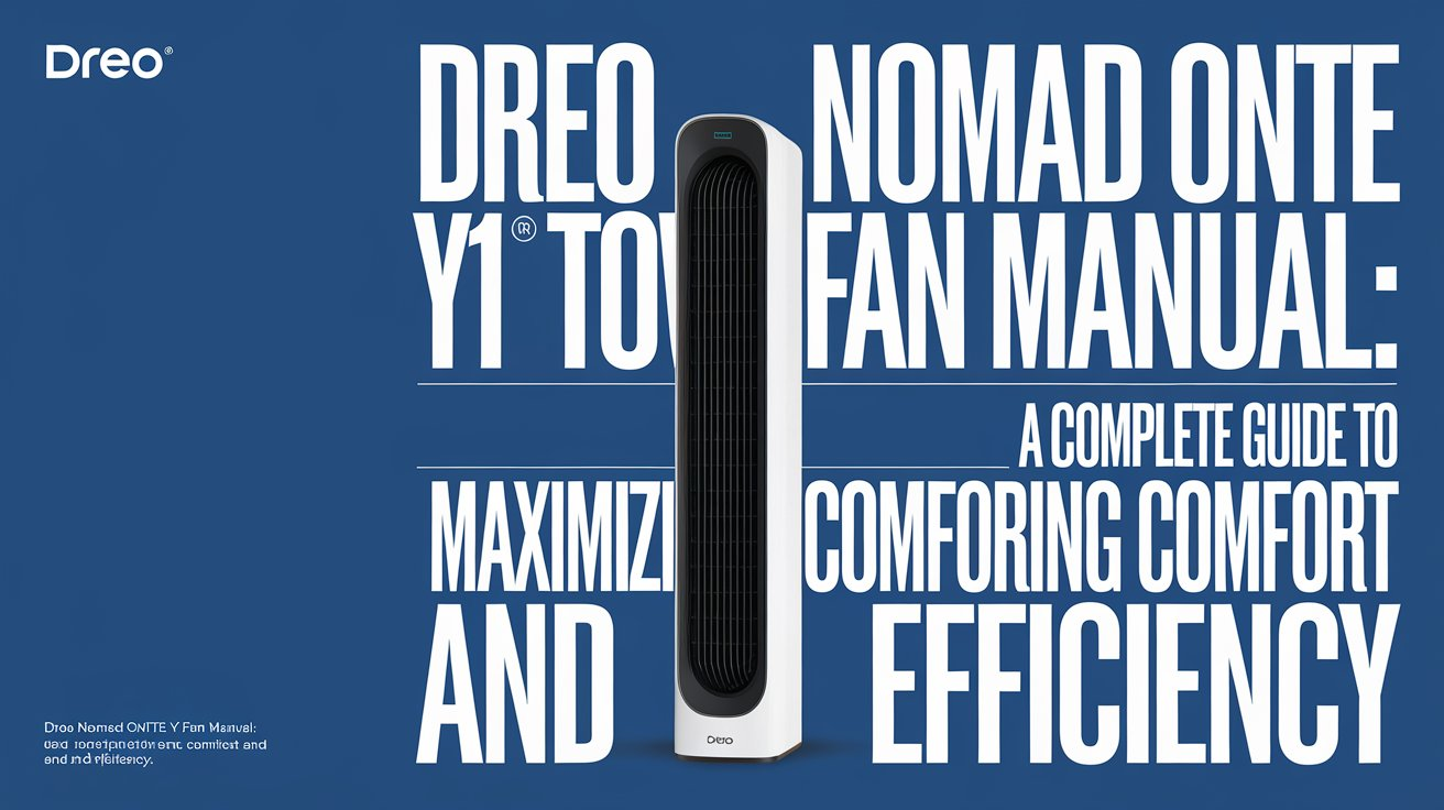 Dreo Nomad Onte Y1 Tower Fan Manual