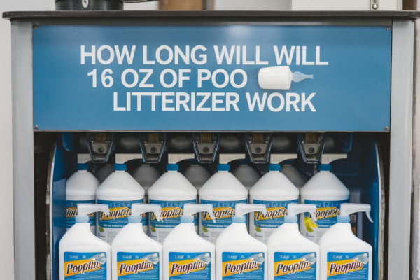 How Long Will 16 oz of Pooph Litterizer Work