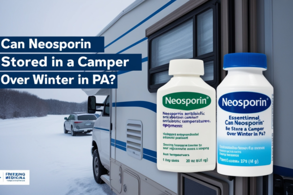 Can Neosporin Be Stored in a Camper Over Winter in PA