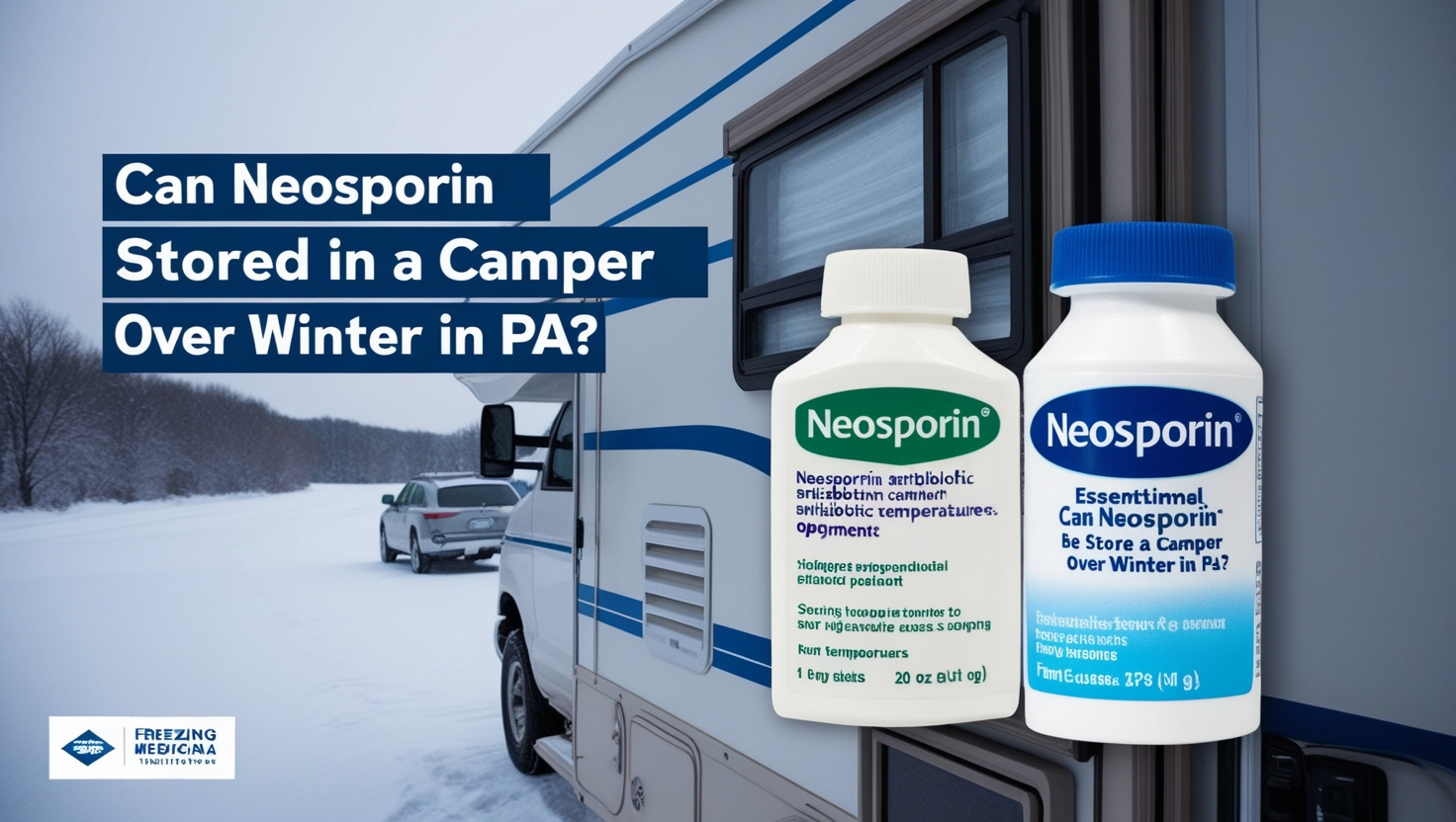 Can Neosporin Be Stored in a Camper Over Winter in PA