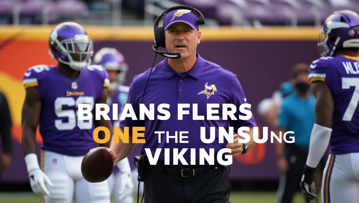 Brian Flores Pounds the Table for One Unsung Viking​​